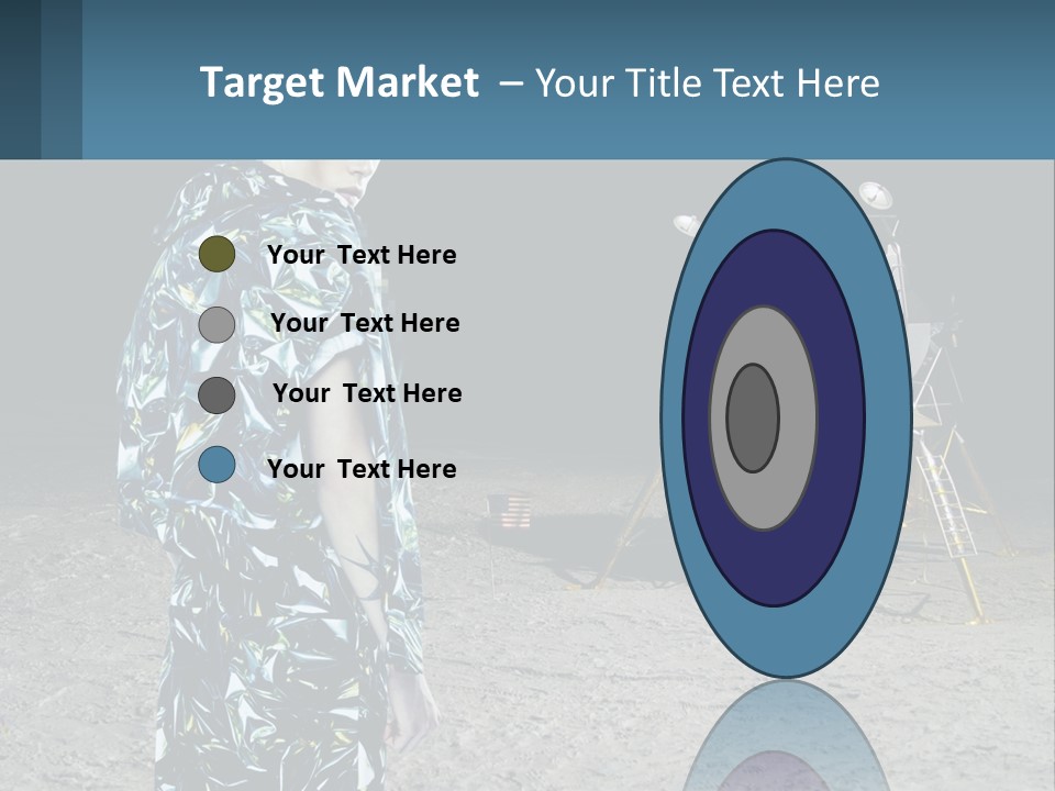 Space Lunar Astrounaut PowerPoint Template