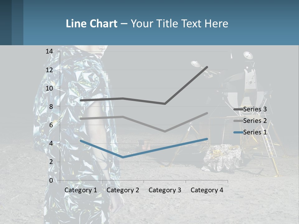 Space Lunar Astrounaut PowerPoint Template