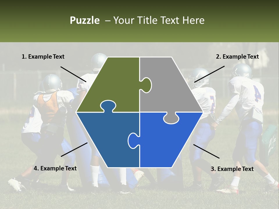 Instruction Teamwork Mens PowerPoint Template