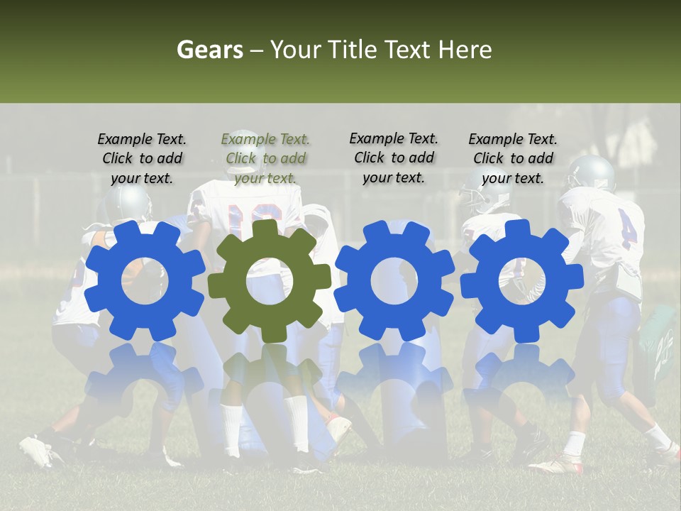 Instruction Teamwork Mens PowerPoint Template