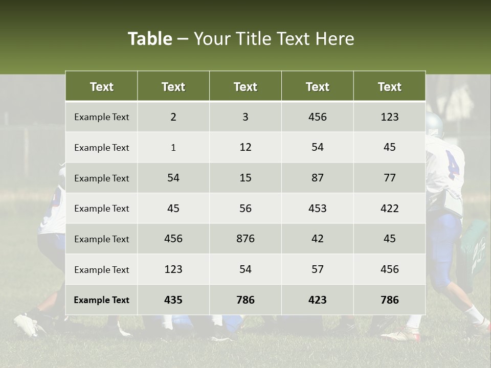 Instruction Teamwork Mens PowerPoint Template