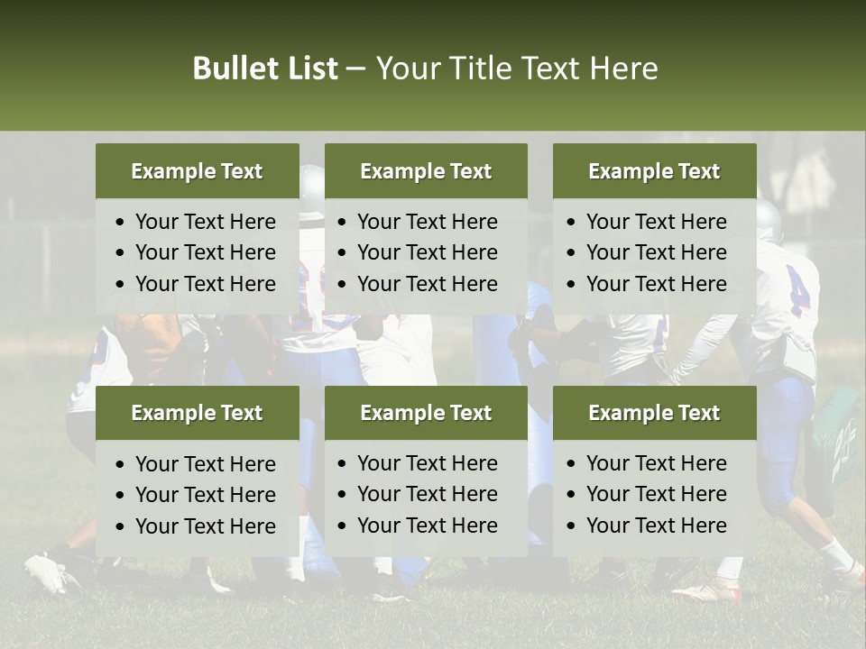 Instruction Teamwork Mens PowerPoint Template