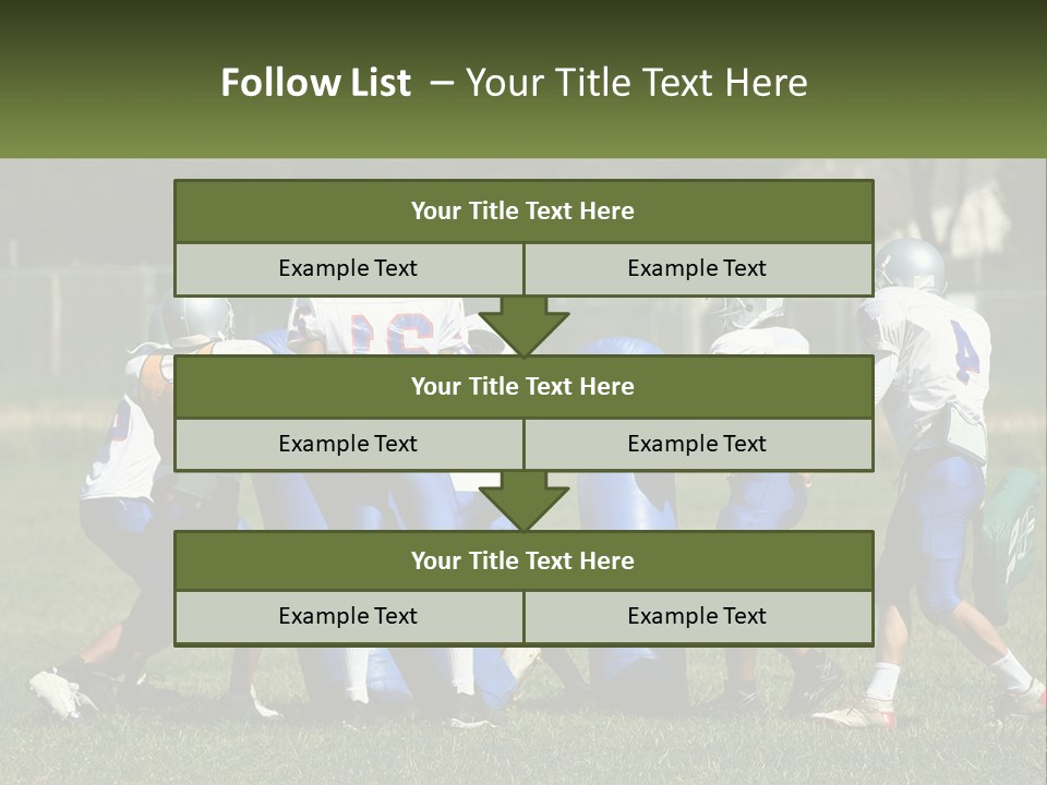 Instruction Teamwork Mens PowerPoint Template