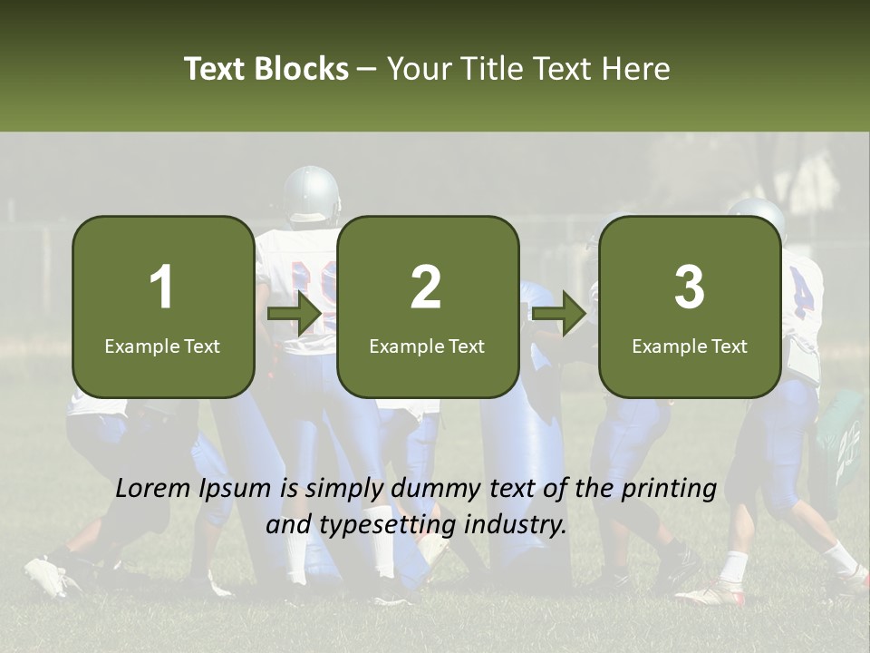 Instruction Teamwork Mens PowerPoint Template