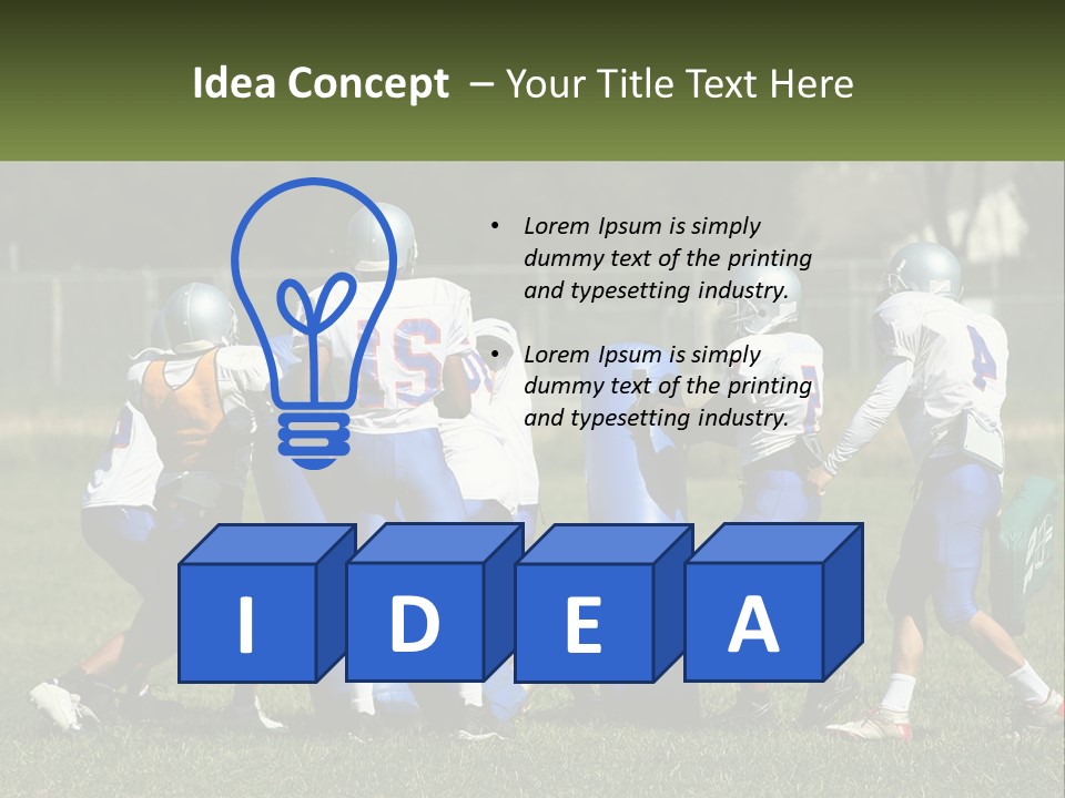 Instruction Teamwork Mens PowerPoint Template