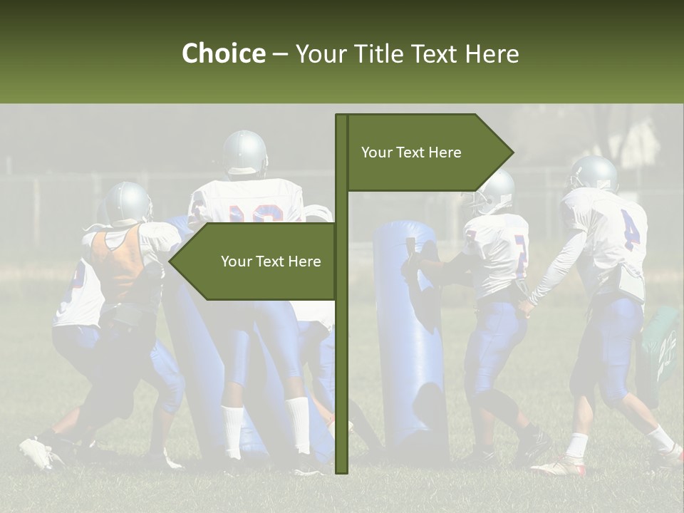 Instruction Teamwork Mens PowerPoint Template