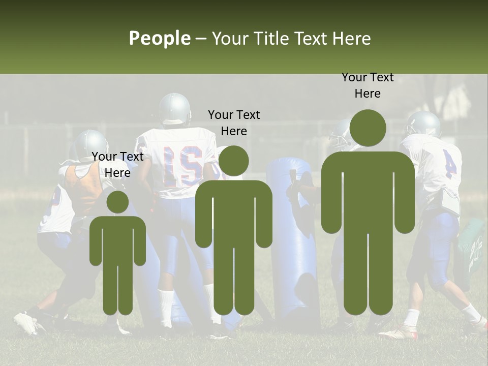 Instruction Teamwork Mens PowerPoint Template