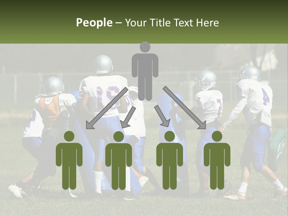 Instruction Teamwork Mens PowerPoint Template