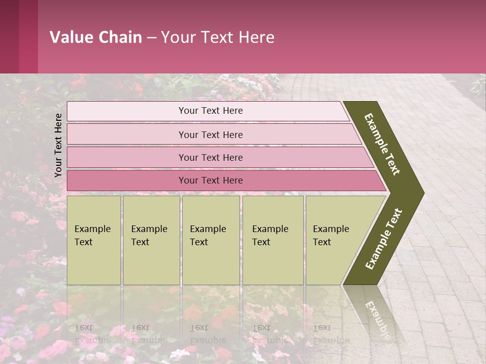 Flowers Blooming Colorful PowerPoint Template