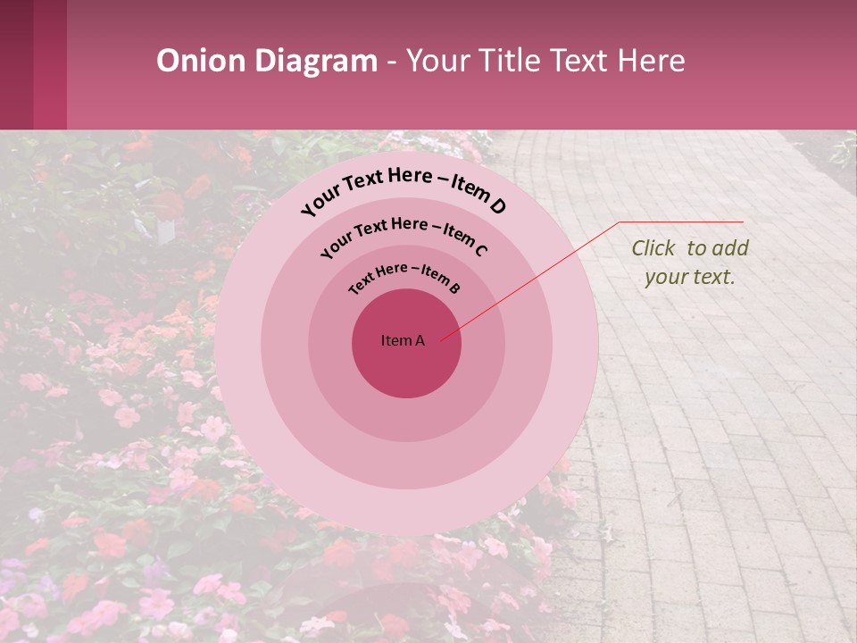 Flowers Blooming Colorful PowerPoint Template