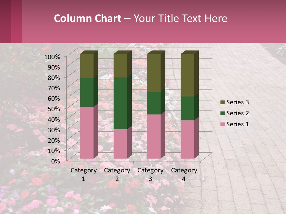 Flowers Blooming Colorful PowerPoint Template