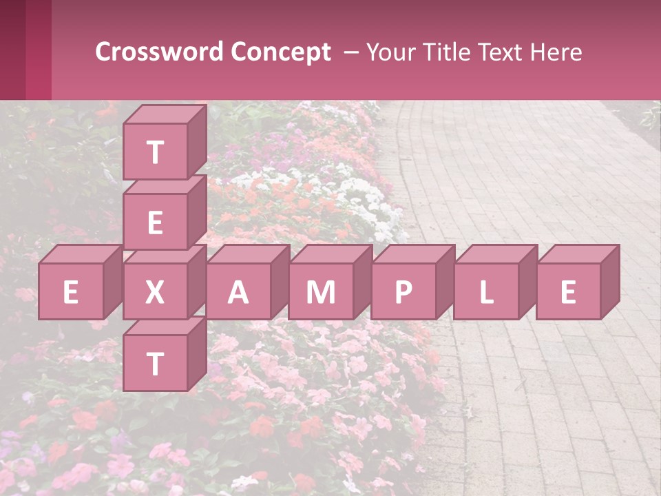 Flowers Blooming Colorful PowerPoint Template