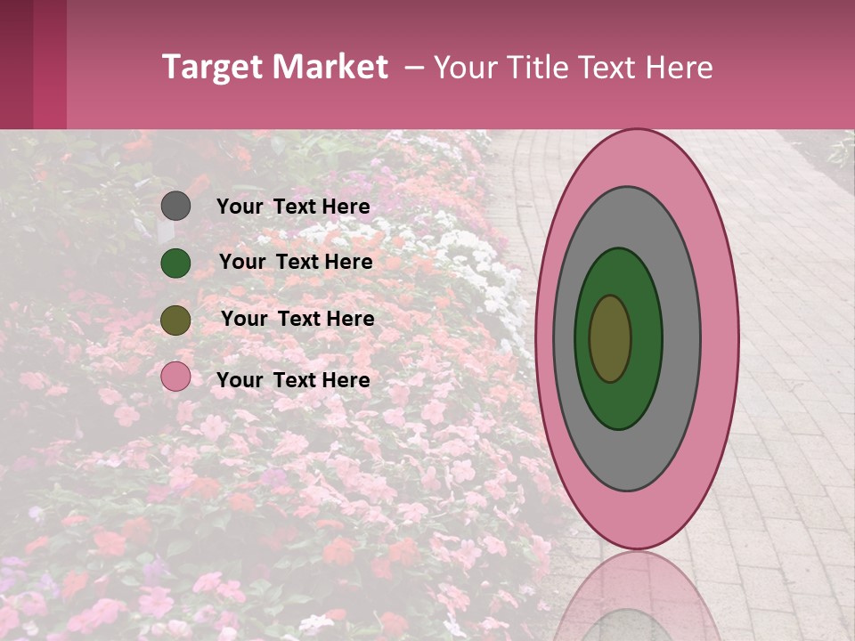 Flowers Blooming Colorful PowerPoint Template