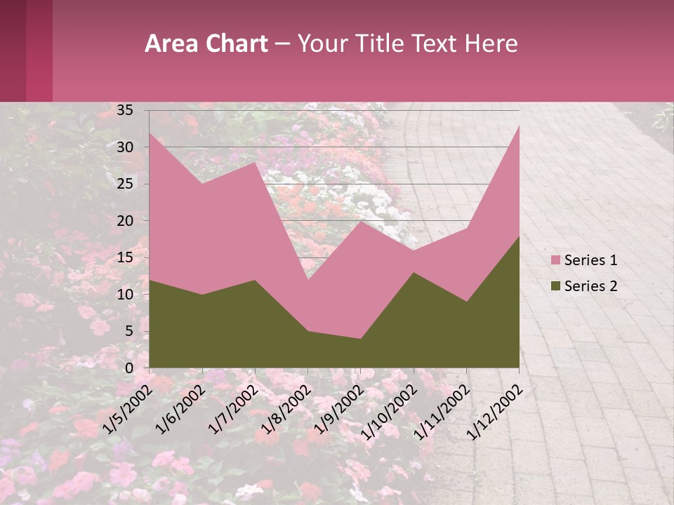 Flowers Blooming Colorful PowerPoint Template