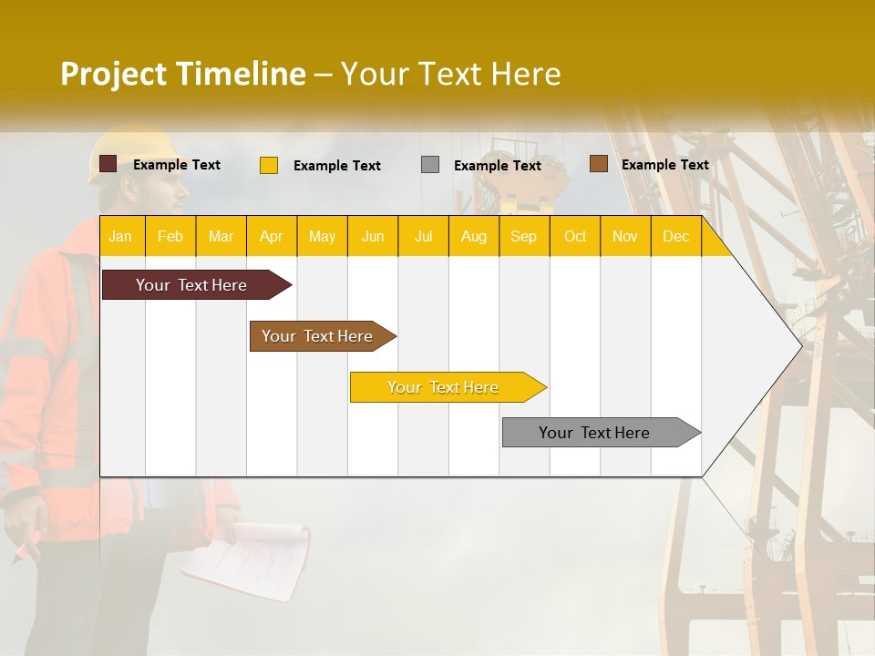 Construction Helmet Import PowerPoint Template