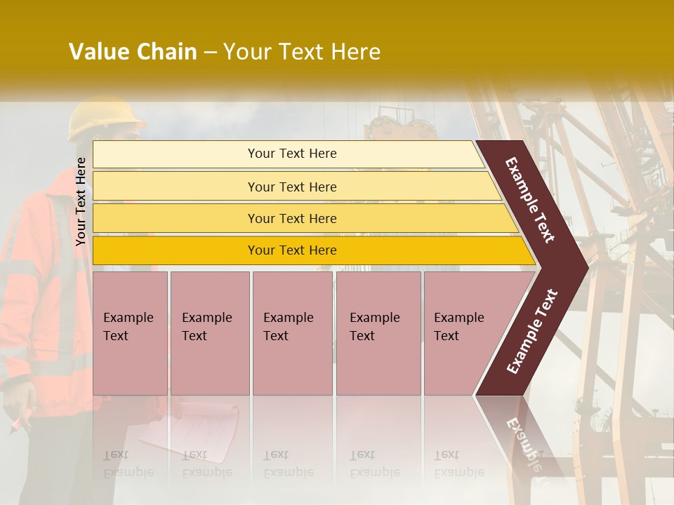 Construction Helmet Import PowerPoint Template