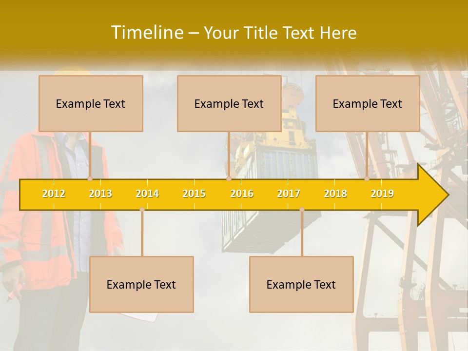 Construction Helmet Import PowerPoint Template