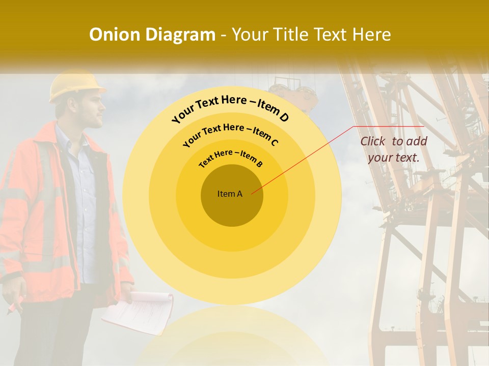Construction Helmet Import PowerPoint Template