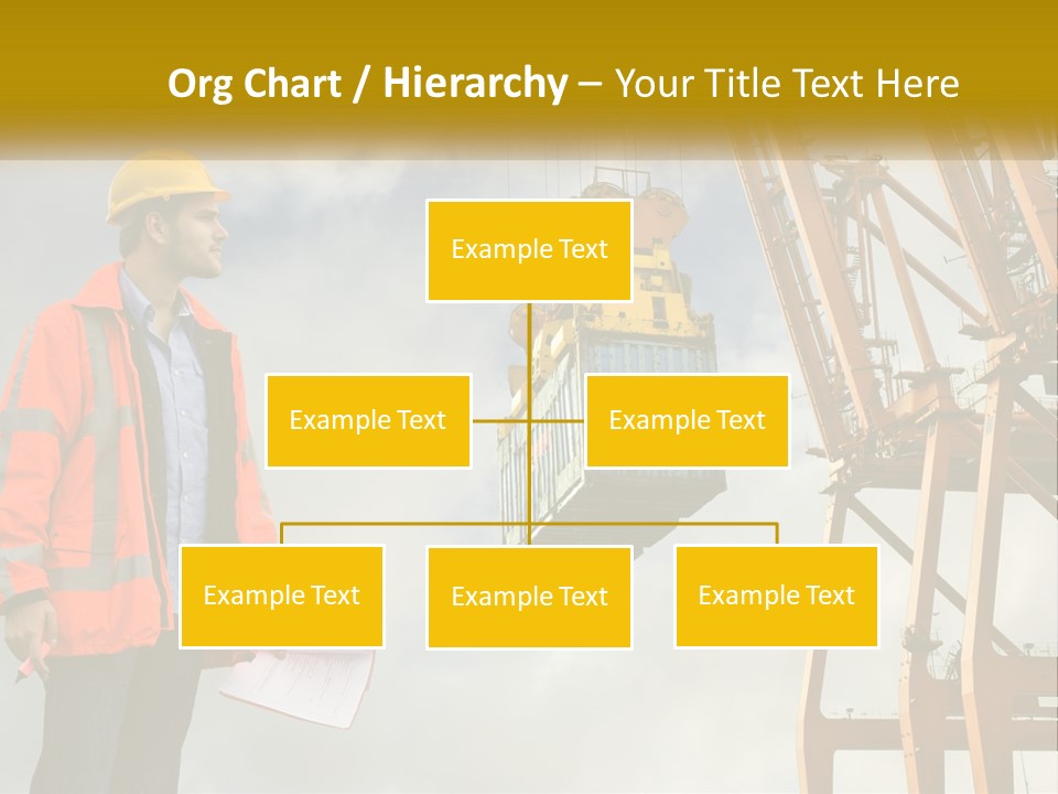 Construction Helmet Import PowerPoint Template