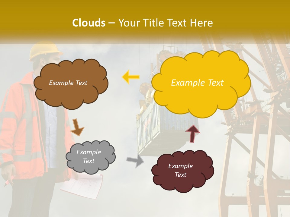 Construction Helmet Import PowerPoint Template