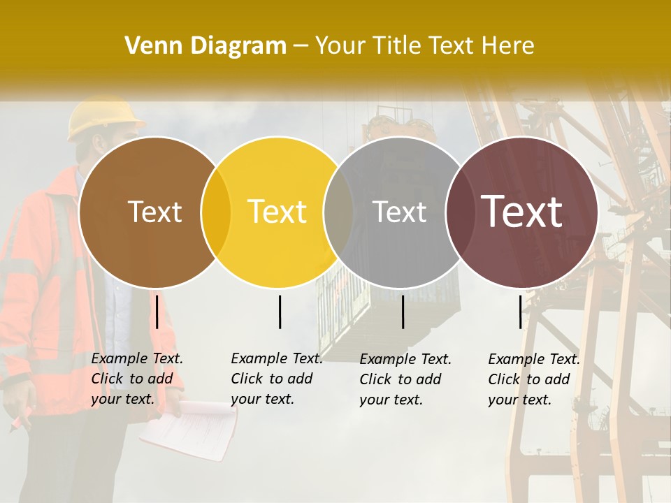 Construction Helmet Import PowerPoint Template