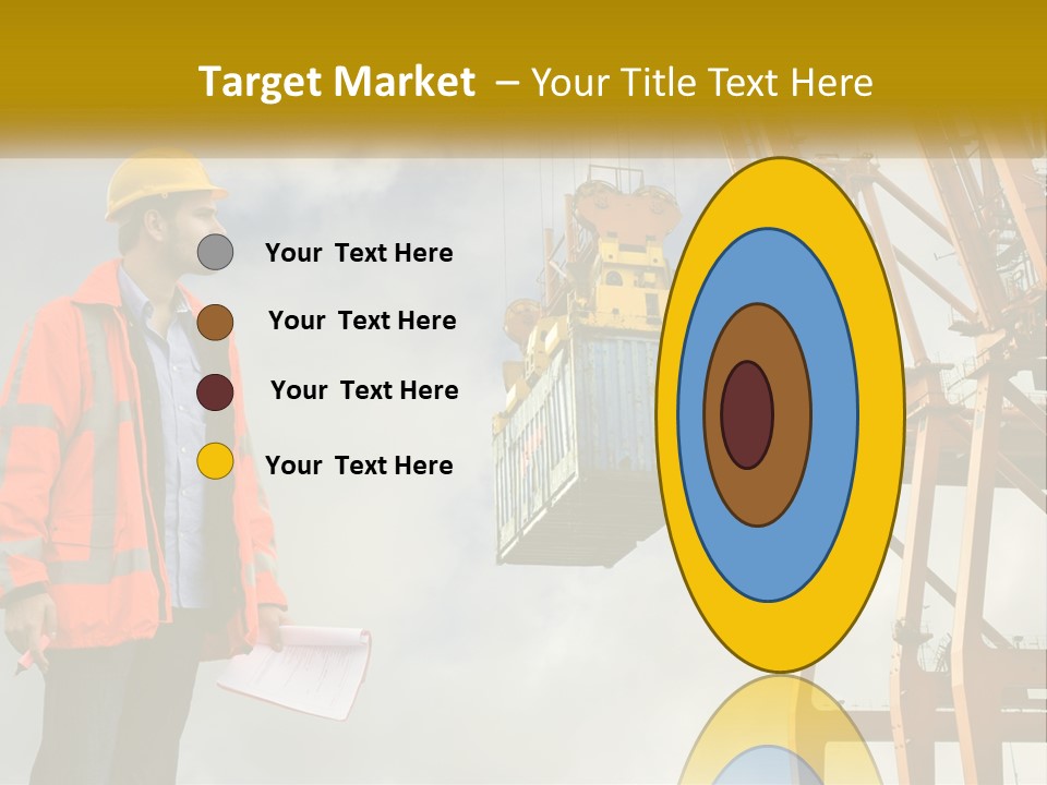 Construction Helmet Import PowerPoint Template