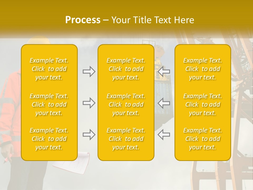 Construction Helmet Import PowerPoint Template