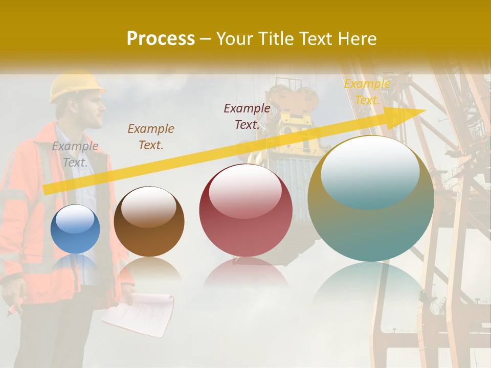 Construction Helmet Import PowerPoint Template