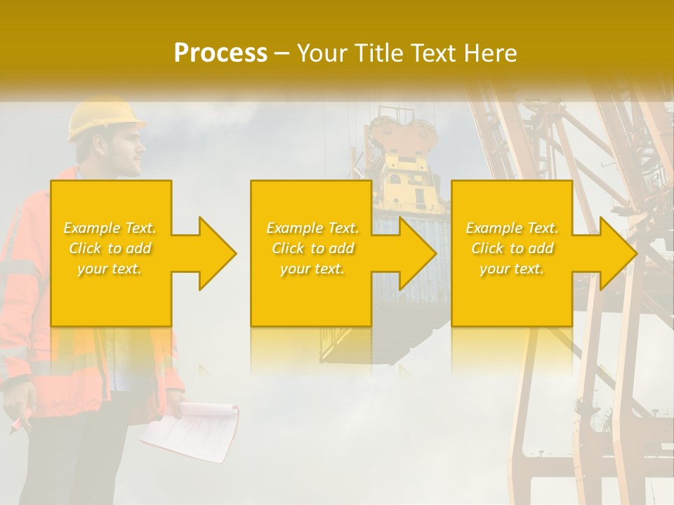 Construction Helmet Import PowerPoint Template