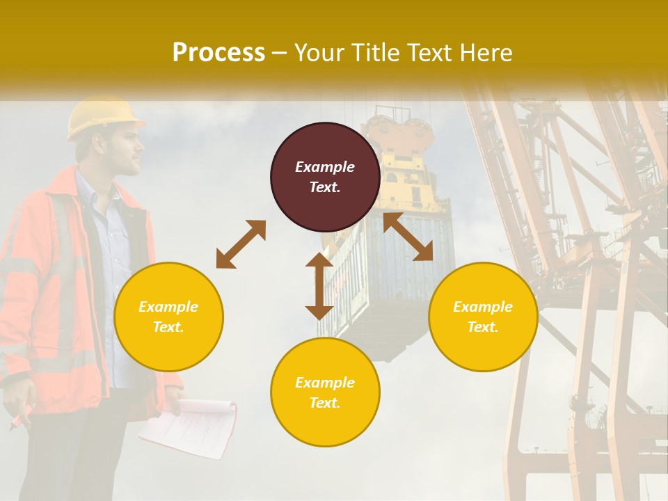 Construction Helmet Import PowerPoint Template