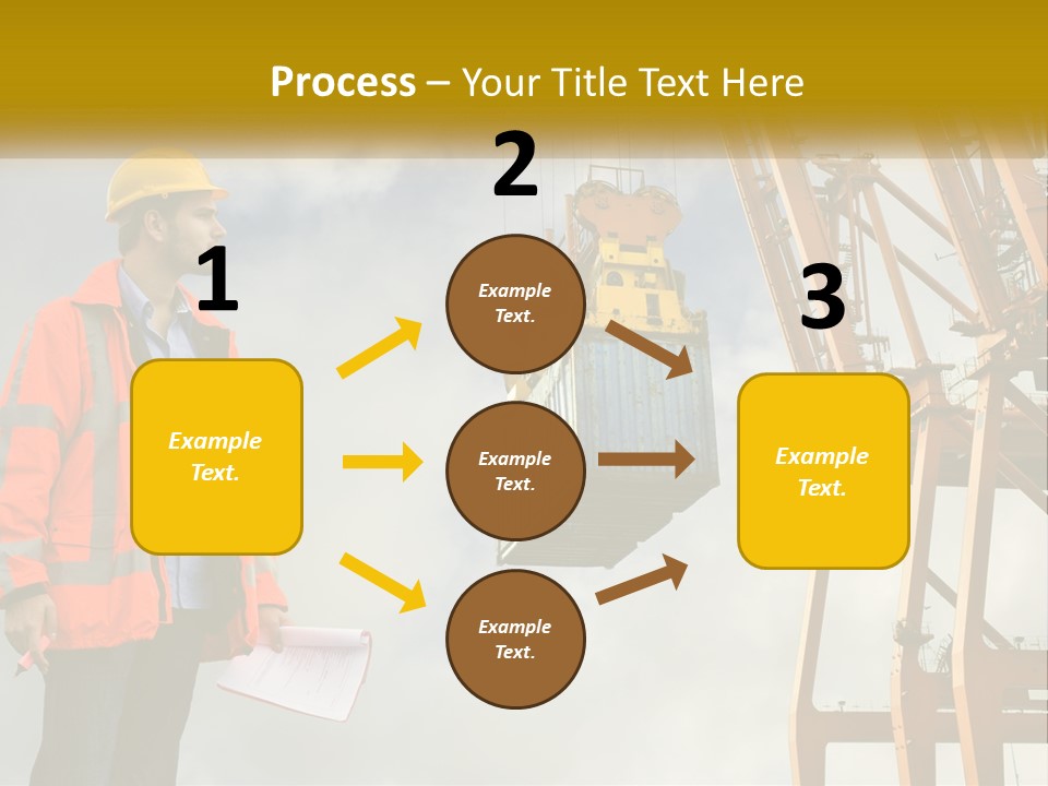 Construction Helmet Import PowerPoint Template