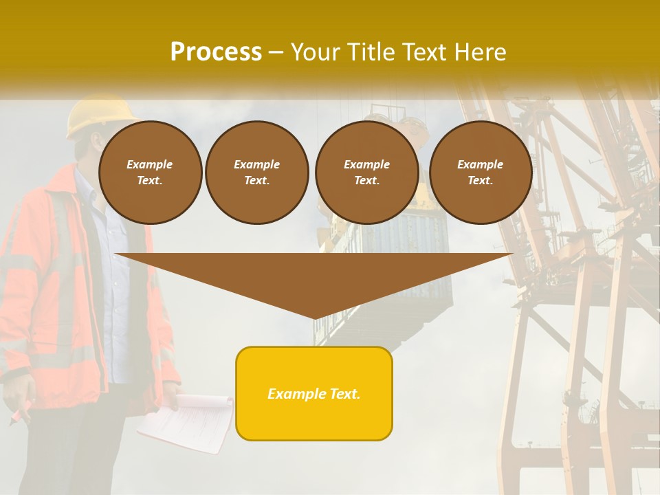 Construction Helmet Import PowerPoint Template