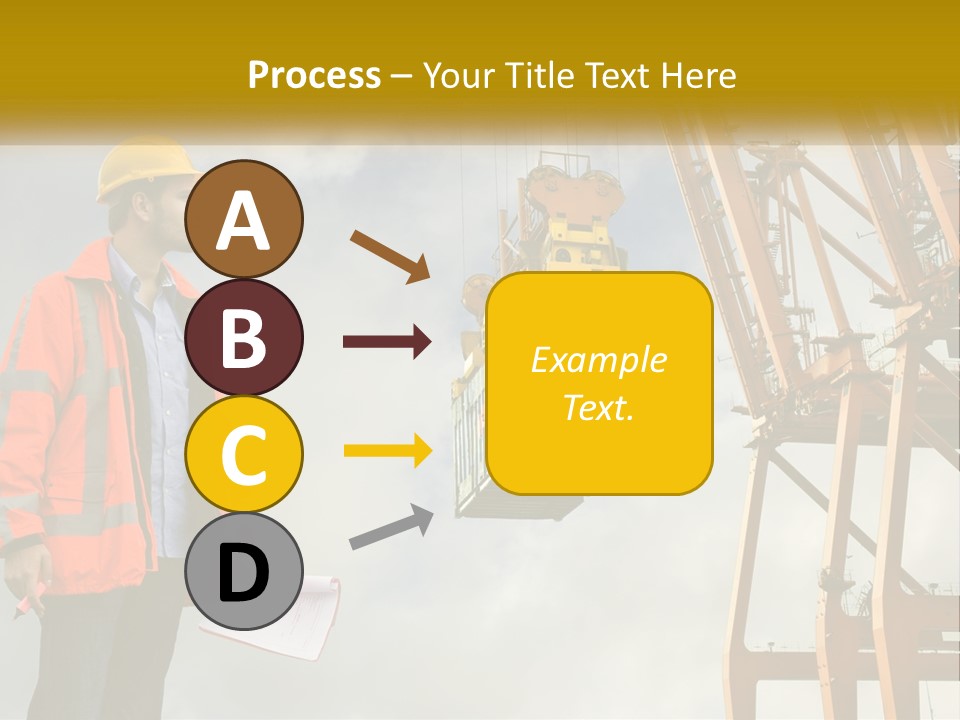 Construction Helmet Import PowerPoint Template