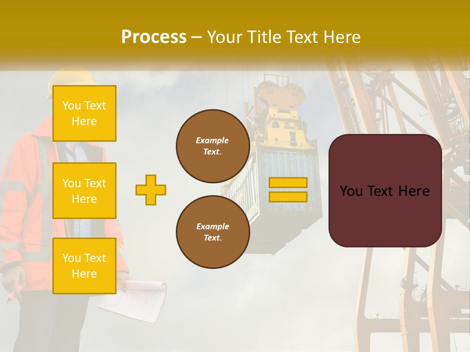 Construction Helmet Import PowerPoint Template