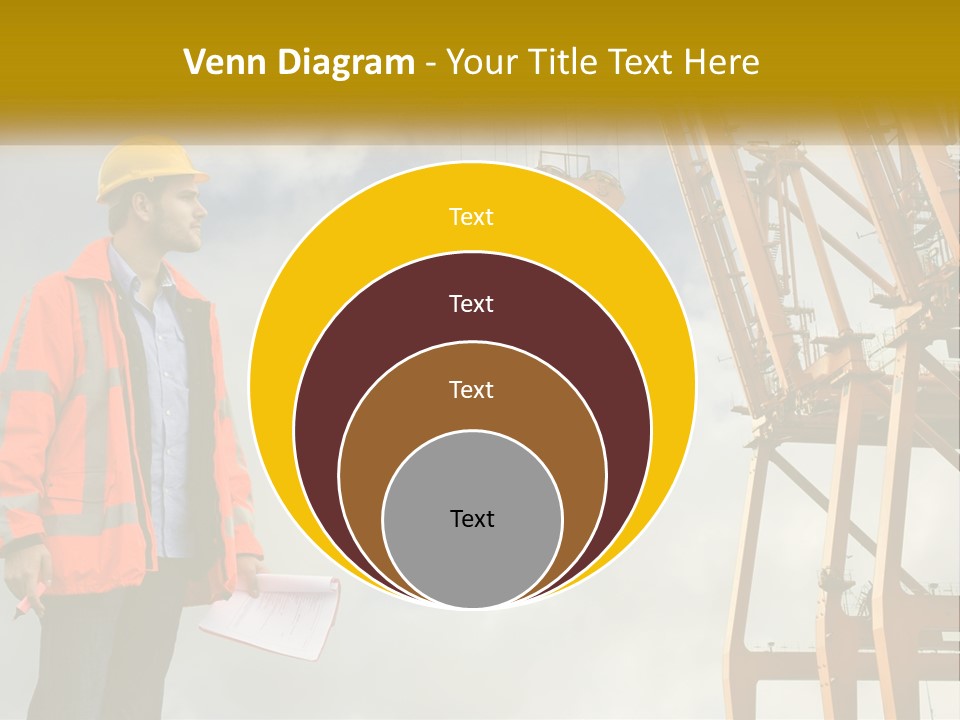 Construction Helmet Import PowerPoint Template