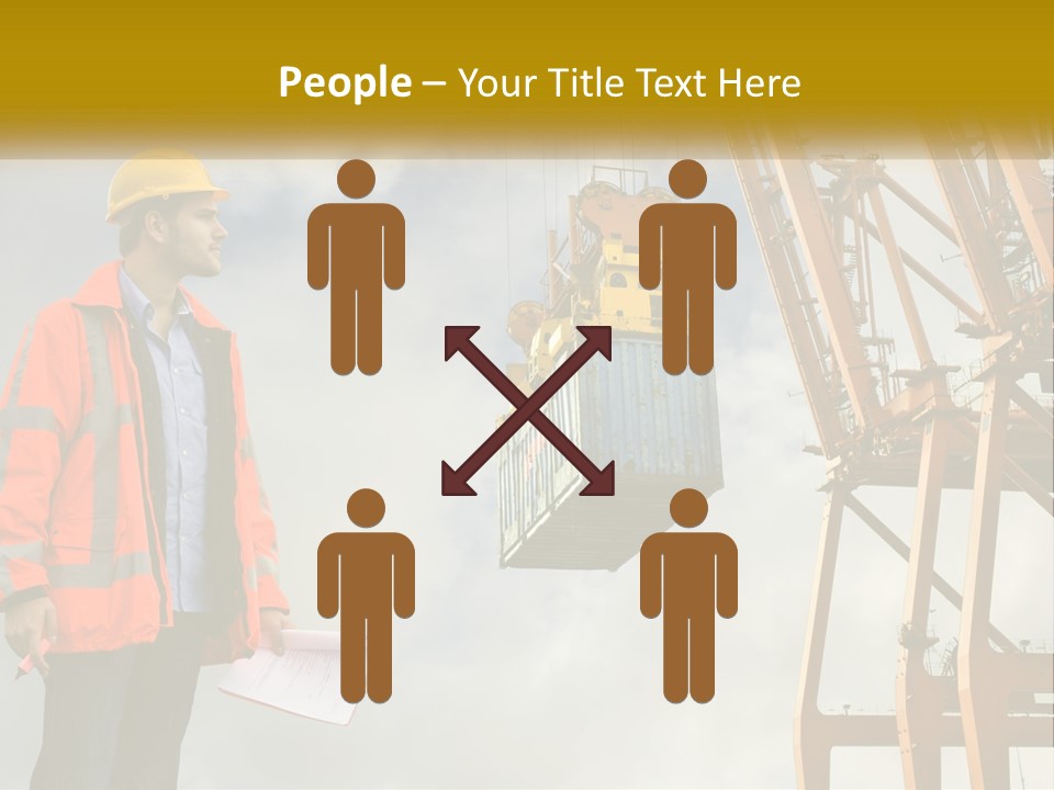 Construction Helmet Import PowerPoint Template