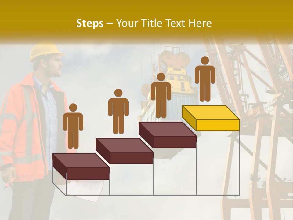 Construction Helmet Import PowerPoint Template