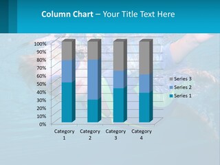 Pool Hair Water PowerPoint Template