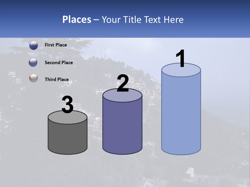 Dharamshala Dharamsala Tree PowerPoint Template