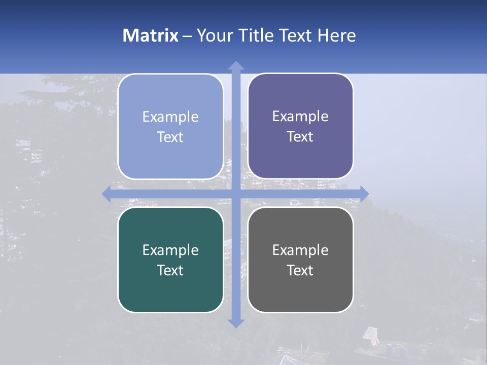 Dharamshala Dharamsala Tree PowerPoint Template