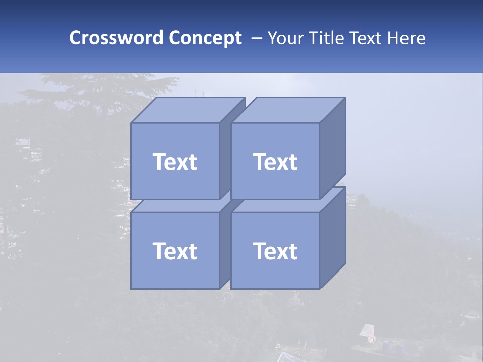 Dharamshala Dharamsala Tree PowerPoint Template