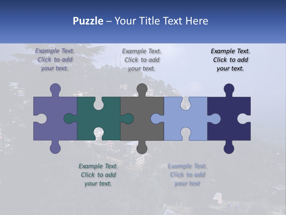 Dharamshala Dharamsala Tree PowerPoint Template