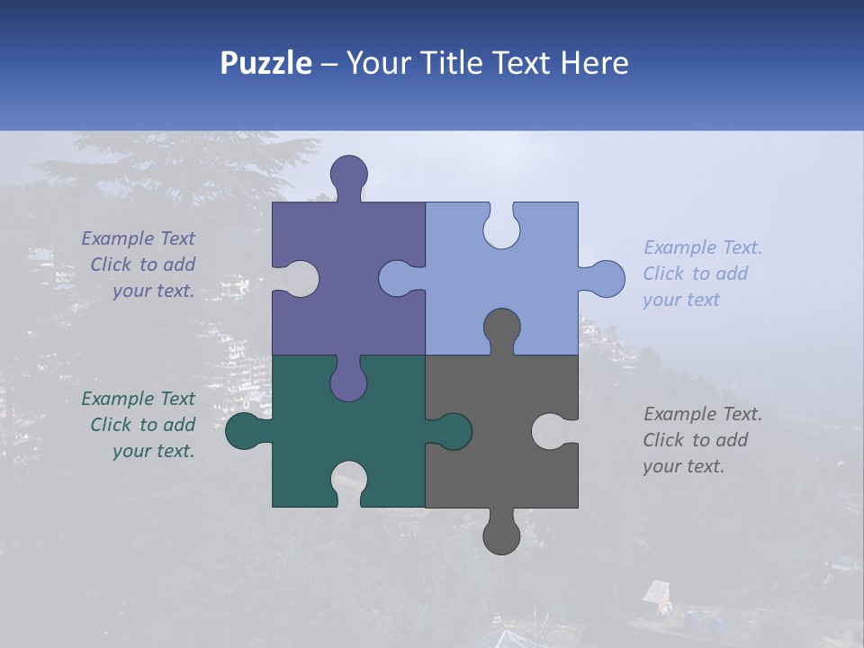 Dharamshala Dharamsala Tree PowerPoint Template