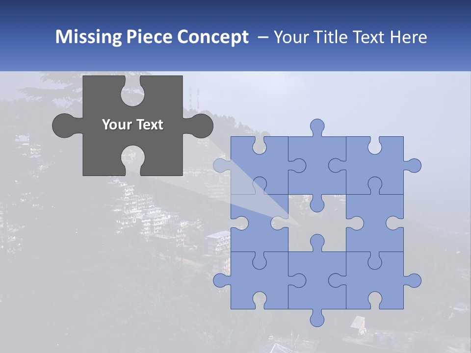 Dharamshala Dharamsala Tree PowerPoint Template