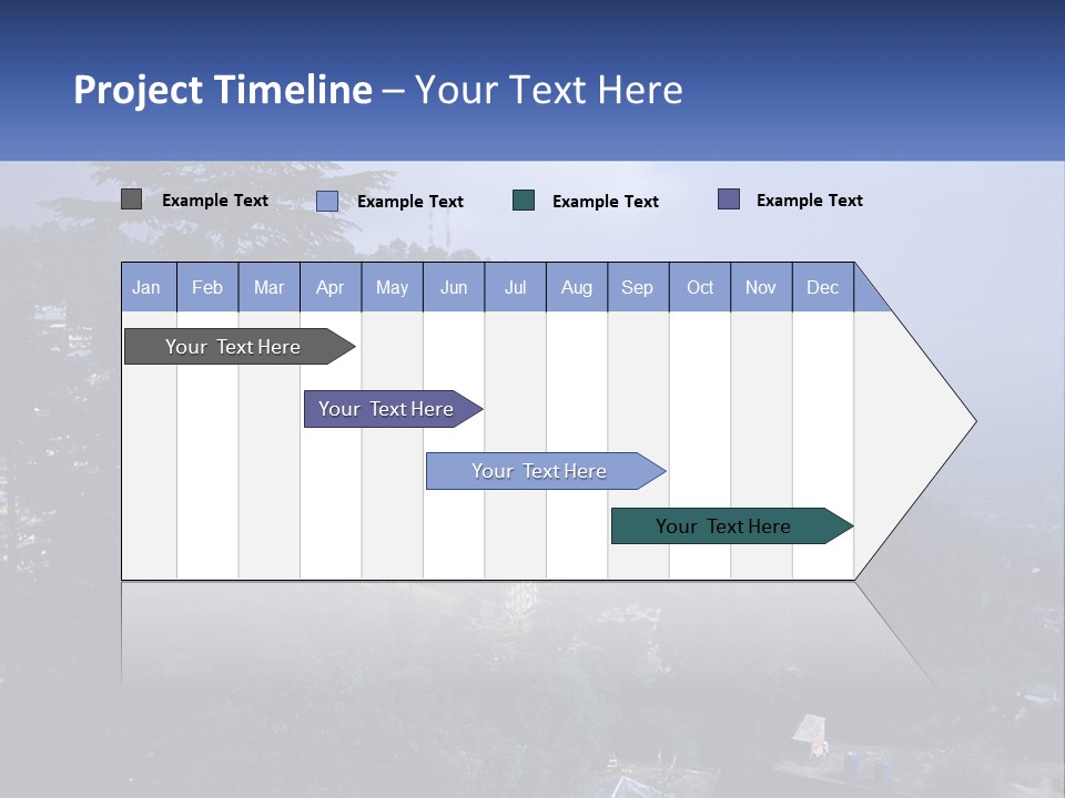 Dharamshala Dharamsala Tree PowerPoint Template