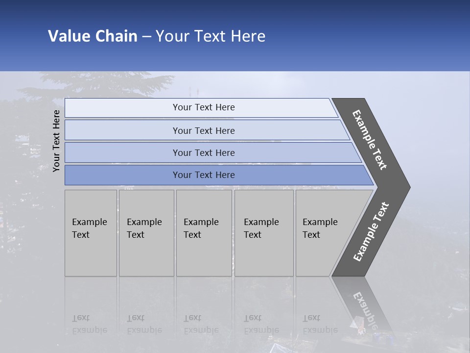 Dharamshala Dharamsala Tree PowerPoint Template