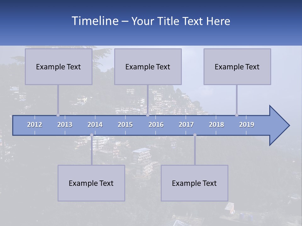 Dharamshala Dharamsala Tree PowerPoint Template