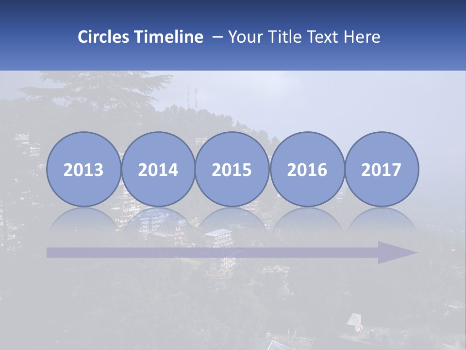 Dharamshala Dharamsala Tree PowerPoint Template