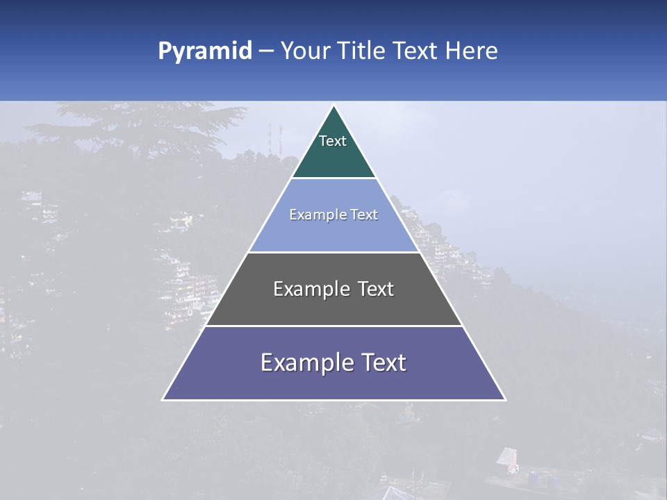 Dharamshala Dharamsala Tree PowerPoint Template