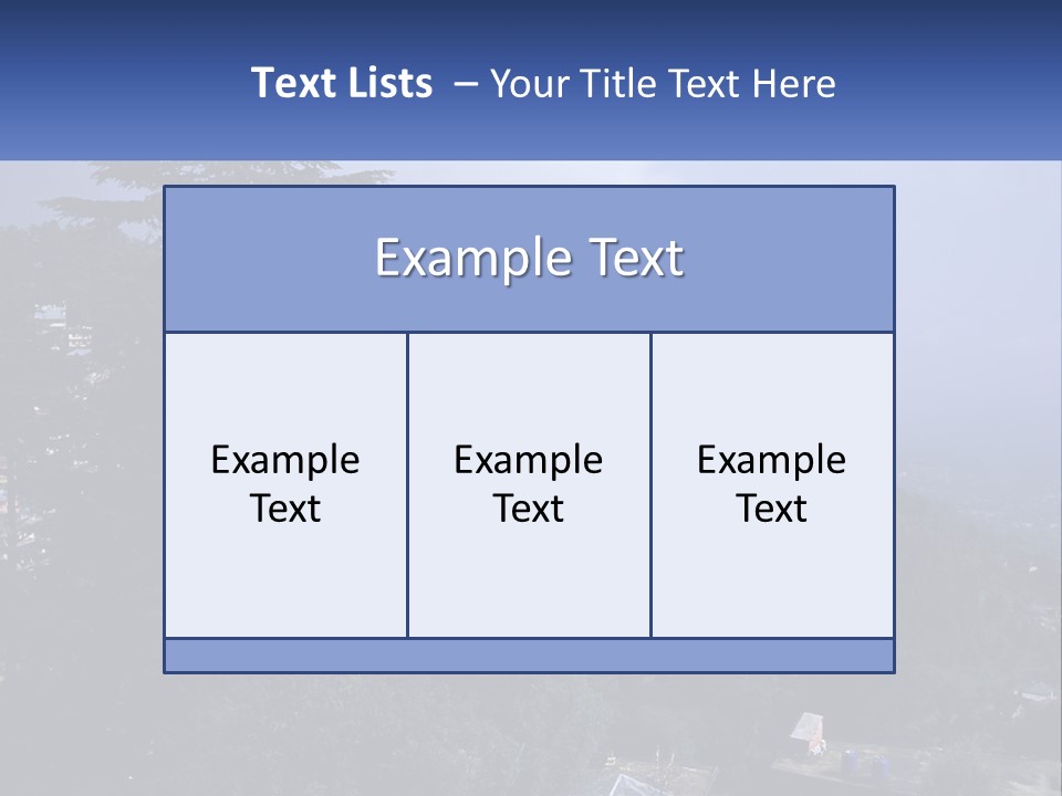 Dharamshala Dharamsala Tree PowerPoint Template